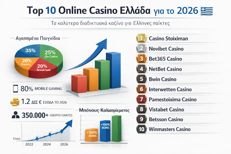 Top 10 online casino Ελλάδα 2026 με άδεια, κατάθεση, bonus και πρακτικά φίλτρα